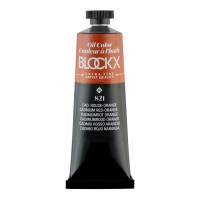 BLOCKX Oil Tube 35ml S6 821 Cadmium Red-Orange